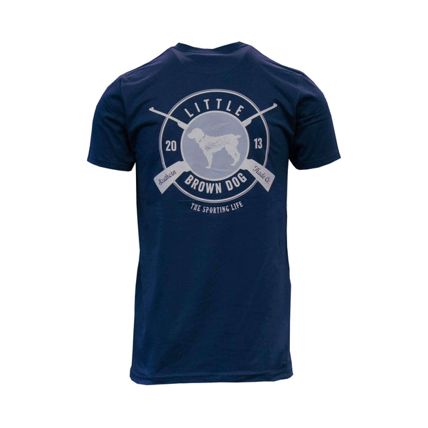 Copy of Sporting Life Short Sleeve T-Shirt T-Shirt Little Brown Dog Southern Trade Co Navy Blue S