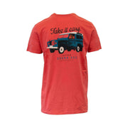 Copy of Little Brown Dog Land Rover Series Short Sleeve T-Shirt T-Shirt Little Brown Dog Southern Trade Co Nantucked Red S
