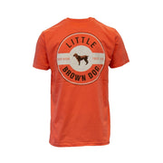 Copy of Little Brown Dog Classic Logo Short Sleeve T-Shirt T-Shirt Little Brown Dog Southern Trade Co Coral S