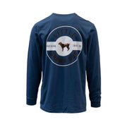 Copy of Little Brown Dog Classic Logo Long Sleeve T-Shirt T-Shirt Little Brown Dog Southern Trade Co Navy Blue S