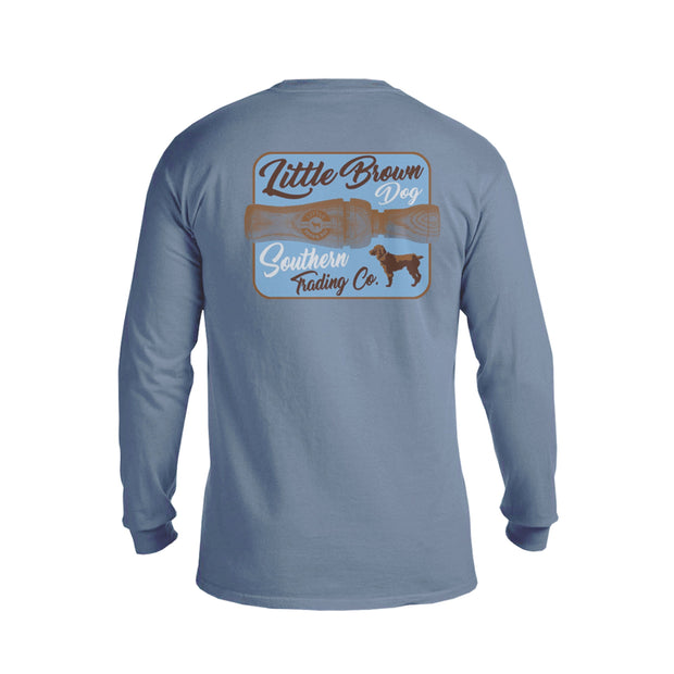 Duck Call Long Sleeve T-Shirt - Little Brown Dog Southern Trade Co