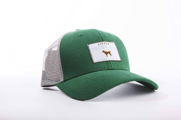 Little Brown Dog Trucker Hat - Green - Little Brown Dog Southern Trade Co